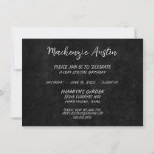 30e Groen | Aangepaste geboortedag-Jubileum | Kaart (Achterkant)