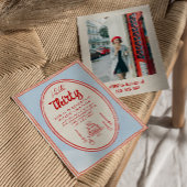 30e Hand Geschreven Getrokken Taart Eigenzinnige F Kaart