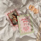 30e Hand getrokken Kleurrijke Foto Dertig Leuke Ve Kaart