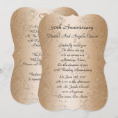 30e herdenkingsdag van het huwelijk: hernieuwing g kaart (Voorkant / Achterkant)