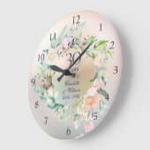 30e huwedagsjubileum rozen bloem parel grote klok (Hoek)