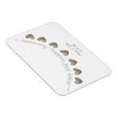 30e huwelijksfeest met een cadeau voor de bruiloft magneet (Rechterzijde)