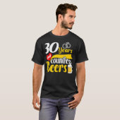 30e Jaar Bruiloft Jubileum Gift 30 T-shirt (Voorkant volledig)