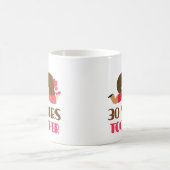 30e Jubileum cadeau voor haar Koffiemok (Center)