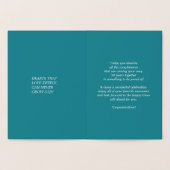 30e Jubileum Echte Folie Luxe Kaarten (Binnen)