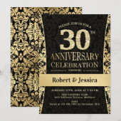 30e Jubileum - Gold Black Kaart (Voorkant / Achterkant)