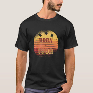 30e Jubileum Klassieke Retro  Zonnegeboorte T-shirt