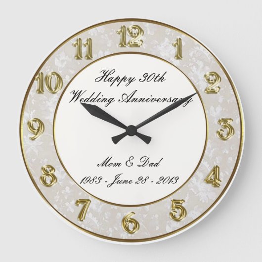 30e Jubileum-klok Grote Klok (Voorkant)