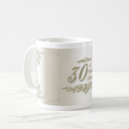 30e Jubileum Mok bruiloft (Voorkant links)