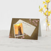 30e Jubileum momentopname met hart Kaart (Gele Bloem)