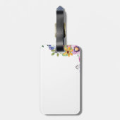 30e Jubileum Nun Religious Life personaliseren Bagagelabel (Achterkant verticaal)