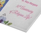 30e Jubileum Nun Religious Life personaliseren Snijplank (Hoek)