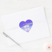 30e Jubileum Parelharten Hart Sticker (Envelop)