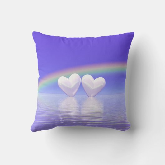 30e Jubileum Parelharten Kussen (Achterkant)