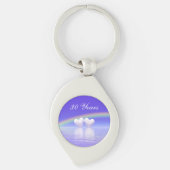 30e Jubileum Parelharten Sleutelhanger (Voorkant)