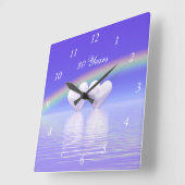 30e Jubileum Parelharten Vierkante Klok (Hoek)