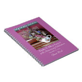 30e Jubileum Partij gastboek,  theepot Notitieboek (Rechterzijde)