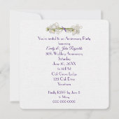 30e Jubileum Partij Lavendel Krans Kaart (Achterkant)