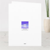 30e Jubileum Pearl Hearts Tall Big Kaart (Achterkant)