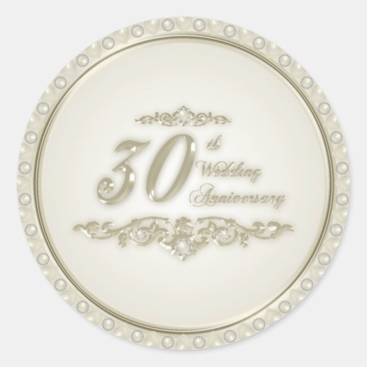 30e Jubileum Sticker (Voorkant)