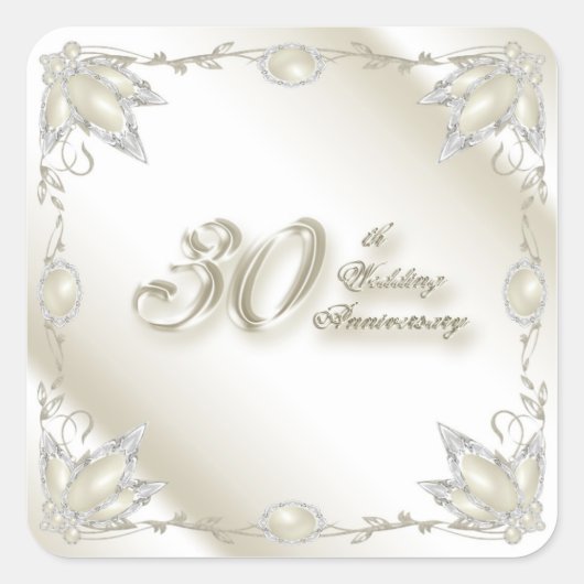 30e Jubileum Sticker (Voorkant)