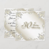 30e Jubileum Uitnodiging Kaart (Voorkant / Achterkant)