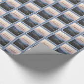 30e Jubileum van coördinaten Cadeaupapier (Hoek)