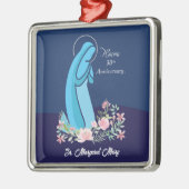 30e Jubileum van het Religieuze Leven Nun Pink Flo Metalen Ornament (Links)