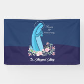 30e Jubileum van het Religieuze Leven Nun Pink Flo Spandoek (Horizontaal)