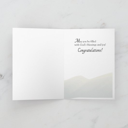 30e Jubileum van Orde Gefeliciteerd Kaart (Binnen)