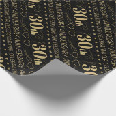 30e Jubileum voor bruiloft Cadeaupapier (Hoek)