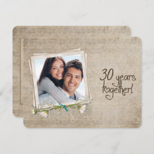 30e Jubileum voor weddenschappen Wederzijdse erken Kaart