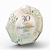 30e Jubileum Waterverf Grieks parel Fotoblokken (Links)