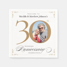 30e Jubileum White Gold Calligraphy Classy