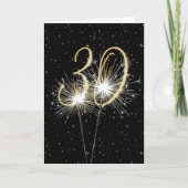 30e jubileumsparklers kaart (Voorkant)
