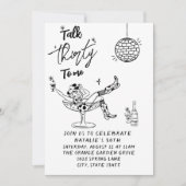 30e Koe Meisje eigenzinnige Talk Thirty to Me Verj Kaart (Voorkant)