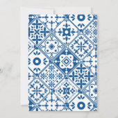 30e Mamma Mia Santorini Dansende Koningin Verjaard Kaart (Achterkant)