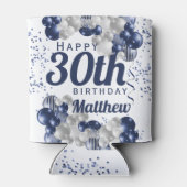 30e marineballonnen ter zee blikjeskoeler (Achterkant)