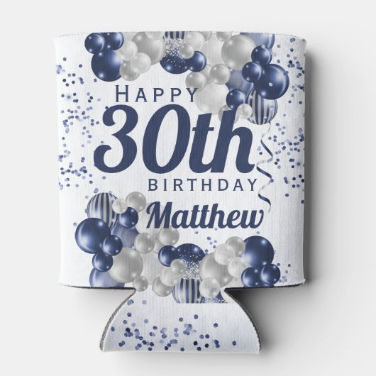 30e marineballonnen ter zee blikjeskoeler (Achterkant)