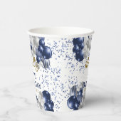 30e marineballonnen van de Birthday Party Papieren Bekers (Rechts)