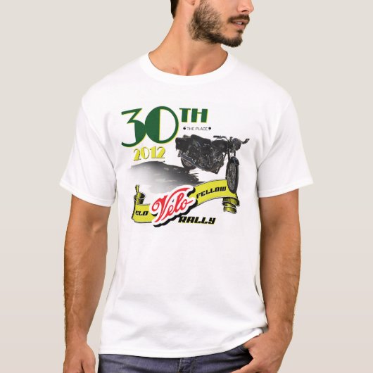 30e Melo Velo Fellow Rally 2012 T-shirt (Voorkant)