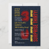 30e milde zondag Rood Gold Blue W610 Kaart (Voorkant)