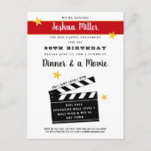 30e of een uitnodiging voor een verjaardagsverrass (Voorkant)