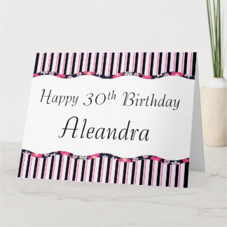 30e of elke leeftijd verjaardag-BIG Kaart