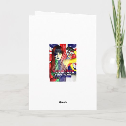 30e Parel Bruiloft Moeder en Vader Kaart (Achterkant)