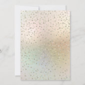 30e Parelbruiloft Jubileum Harten Confetti Kaart (Achterkant)