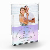 30e Parelbruiloft Jubileum legant Fotoblokken (Links)