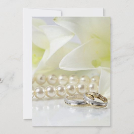 30e Parelbruiloft Jubileum op maat Kaart (Achterkant)