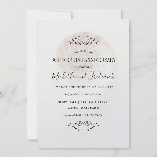 30e Parelhuwelijk Nautilus Schelp Kaart (Voorkant)