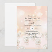 30e parelhuwelijksjubileum uitnodiging (Voorkant / Achterkant)